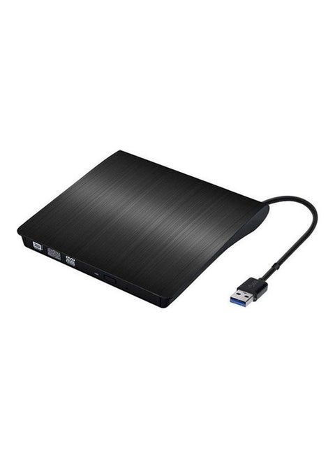 USB 3.0 CD/DVD RW Burner External Optical Drive CD/DVD ROM Player For Notebook With Inductive Touch Switch Black