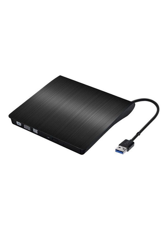 USB 3.0 CD/DVD RW Burner External Optical Drive CD/DVD ROM Player For Notebook With Inductive Touch Switch Black