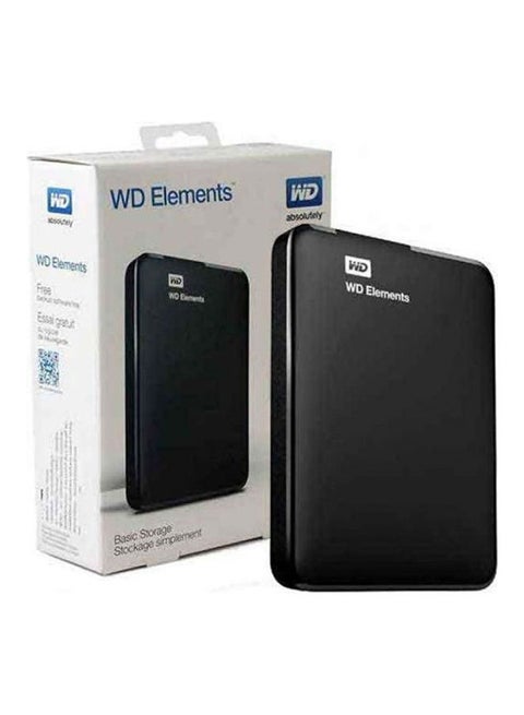 External Hard Drive Case Western Digital Elements - usb3 Black