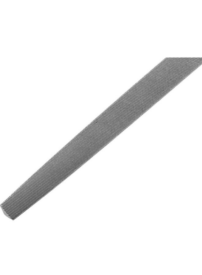 GEEPAS - 8" Triangle File| Cut Mill File, High-quality Steel | Ergonomic Grip, Rubber Handle, Finder Hand File for Deburring and Removing Material Ideal for Wood, Metal, Plastic Black/Red/Silver 8inch - Image 1
