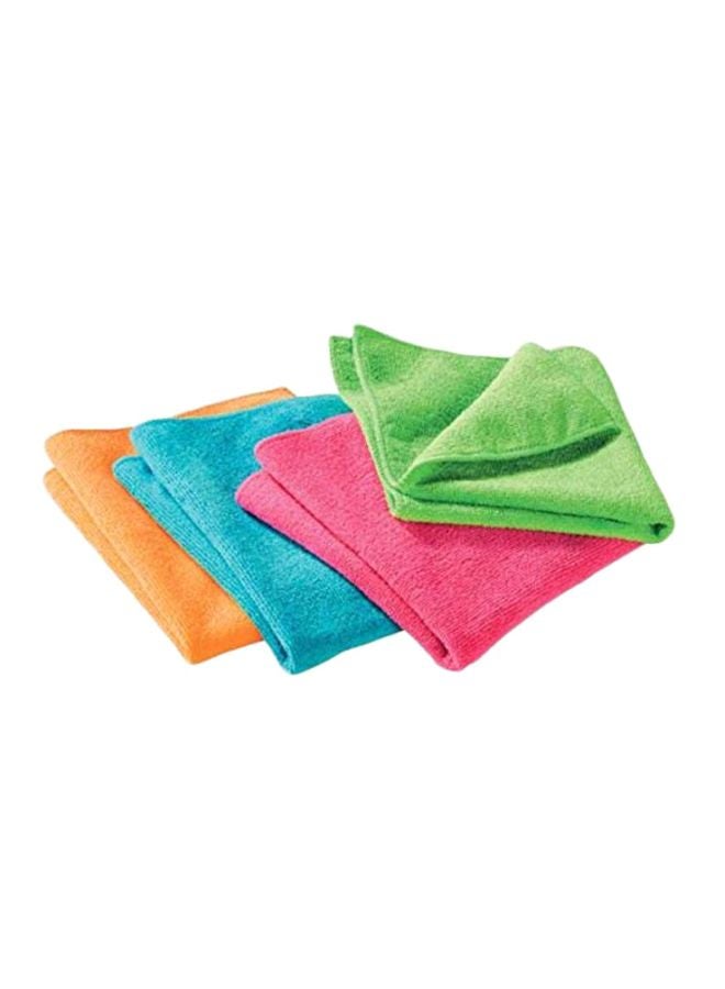 Vileda 4-Piece Microfiber Style All Purpose Wiping Cloth Set Multicolour - Image 1