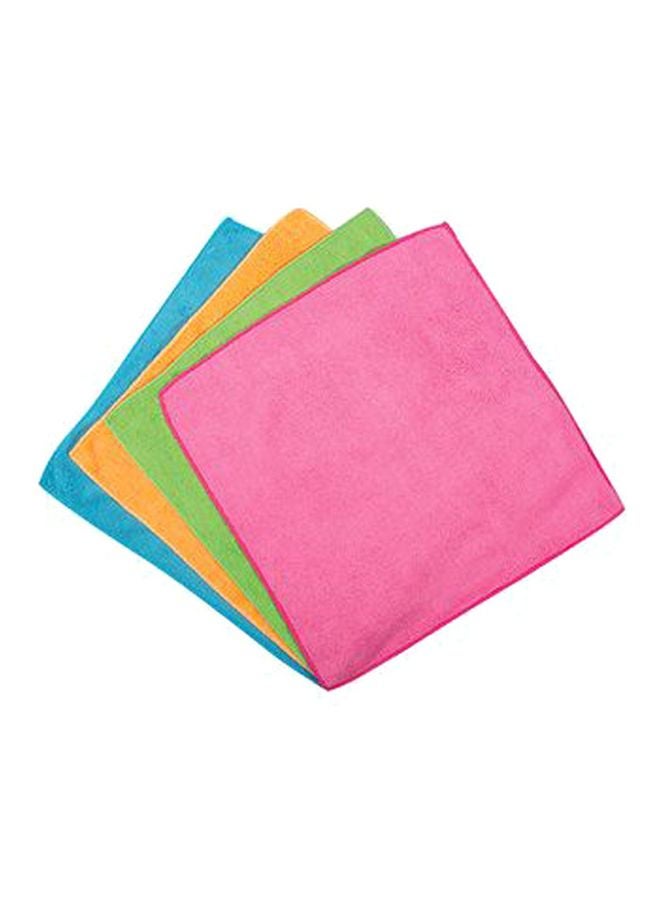 Vileda 4-Piece All Purpose Cleaning Cloth Set Multicolour - Image 1