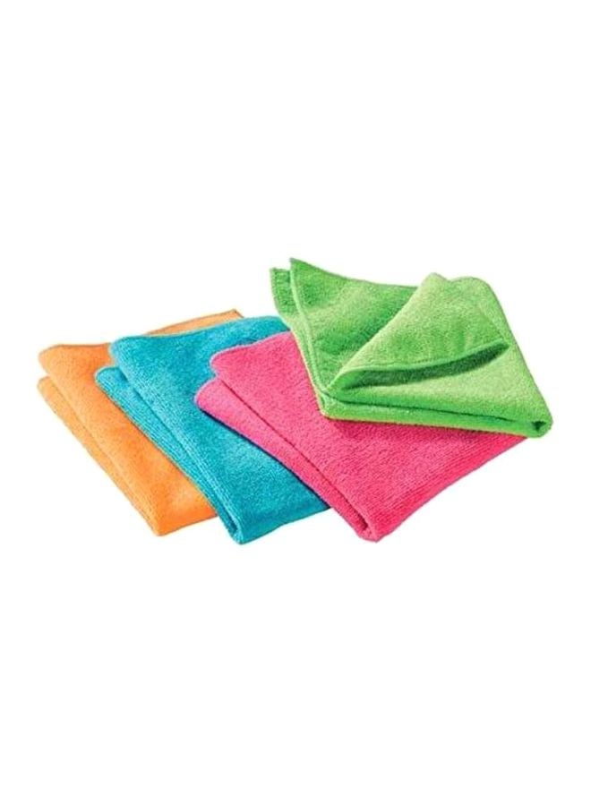 Vileda 4-Piece All Purpose Cleaning Cloth Set Multicolour - Image 3