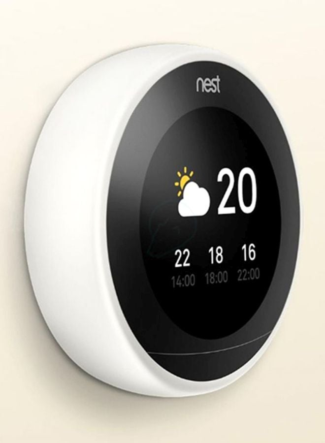 Nest Smart Learning Thermostat White/Black 6.5 x 6.5 x 2.9inch  - Image 3