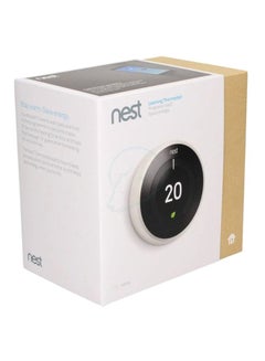 Nest Smart Learning Thermostat White/Black 6.5 x 6.5 x 2.9inch  - Image 4