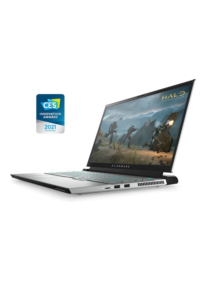 Alienware - 17.3 Inch Laptop UHD (3840 x 2160) 4K Display, Intel Corei9-10980HK Octa Core (up to 5.3GHz) 10th Gen Processor, 32GB DDR4, 2TB SSD, NVIDIA GeForce RTX 3080 16GB GDDR6, Windows 10 Home English/Arabic Lunar Light - Image 1