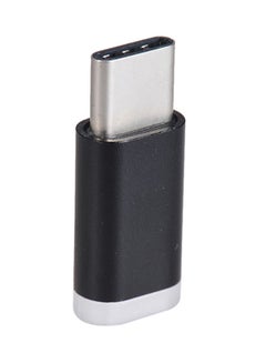 docooler Android Micro USB Female To Type-C Male Sync Data Converter Charging Adapter Black  - Image 2