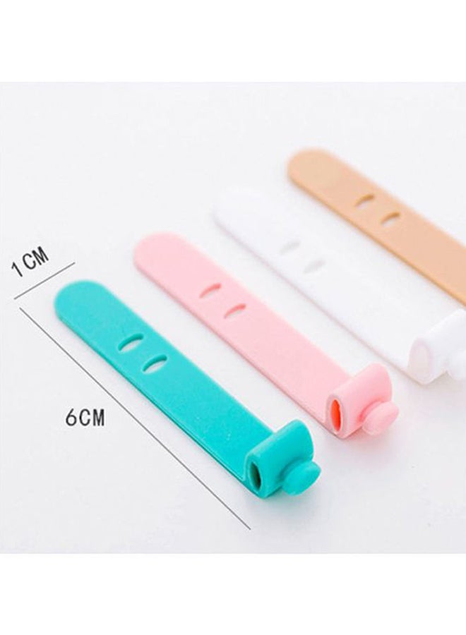 بيوينتي مجموعة منظم كابلات من 4 قطع متعدد الألوان - Image 2