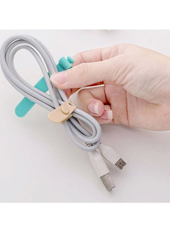 بيوينتي مجموعة منظم كابلات من 4 قطع متعدد الألوان - Image 3