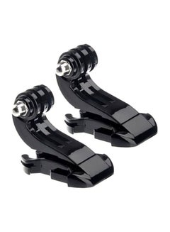 Ozone 2-Piece J-Hook Buckle Vertical Surface Mount For GoPro Black  - Image 1