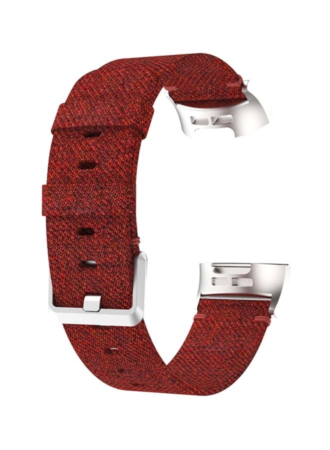Voberry Replacement Strap Band For Fitbit Charge 3 Red - Image 1