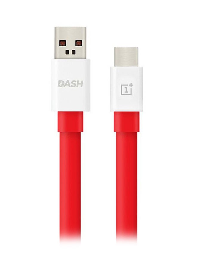 OnePlus - Type-C USB Cable Red - Image 1