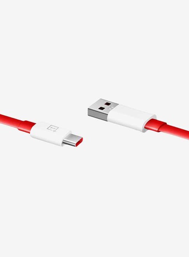 OnePlus - Type-C USB Cable Red - Image 1