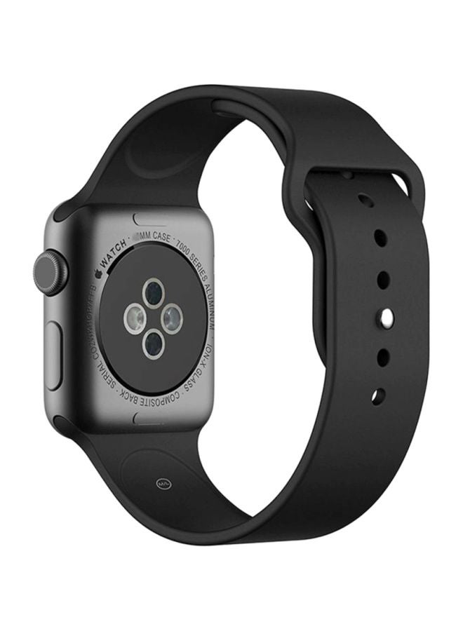 Ozone - Replacement Strap For Apple Watch 42mm Black - Image 1