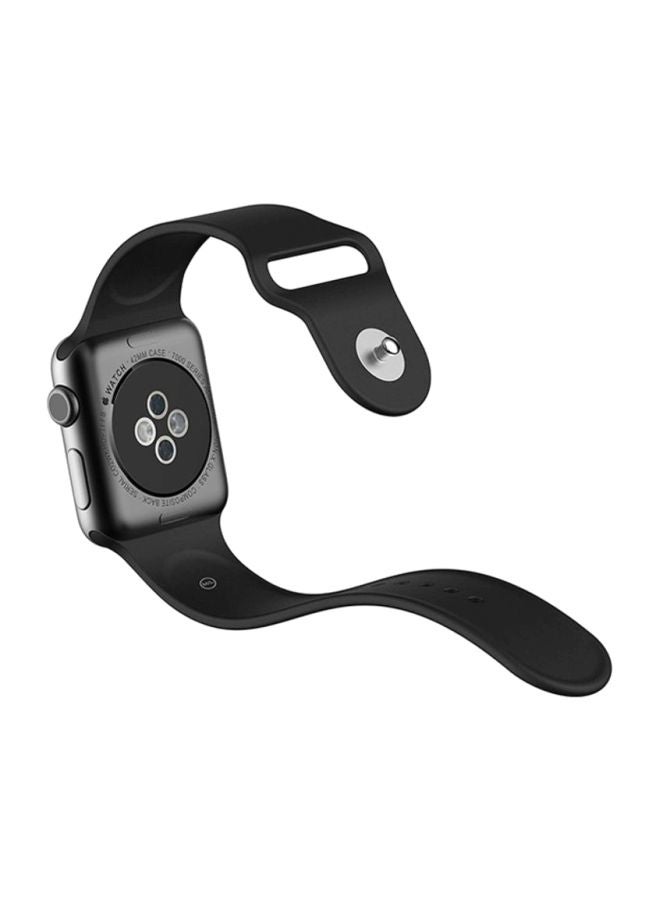 Ozone - Replacement Strap For Apple Watch 42mm Black - Image 1