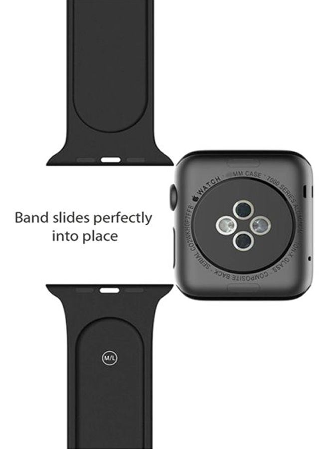 Ozone - Replacement Strap For Apple Watch 42mm Black - Image 1