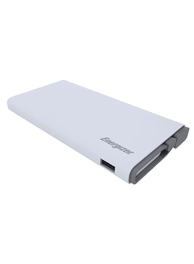 Energizer 10000.0 mAh Compact Charging Power Bank White  - Image 1