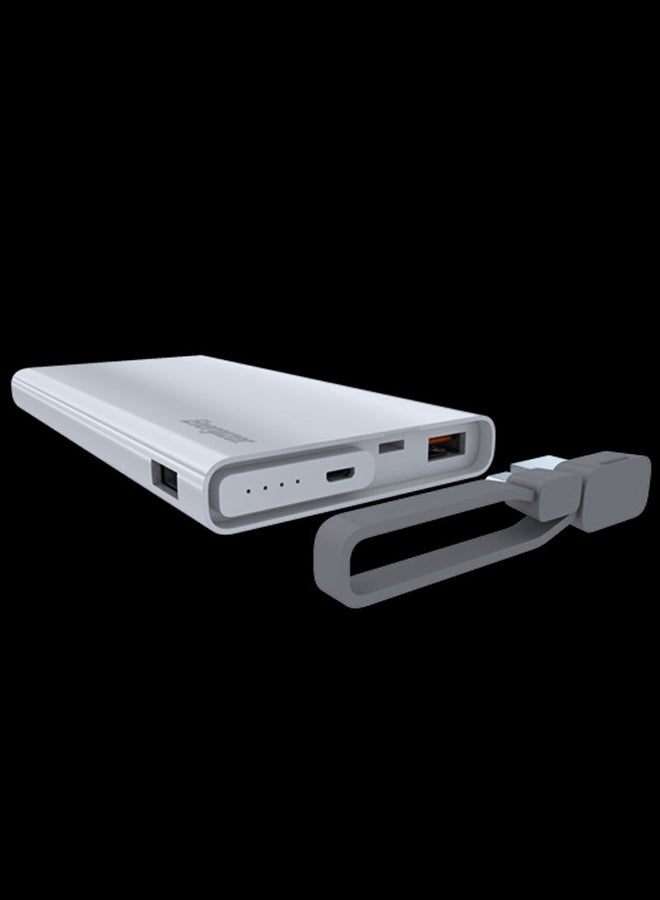 Energizer 10000.0 mAh Compact Charging Power Bank White  - Image 2