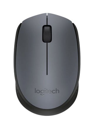 Logitech M170 Wireless USB Mouse, 2.4GHz Wireless Technology, Optical Tracking, Up to 10m Wireless Range, Grey/Black - v1617254946/N12411334A_1