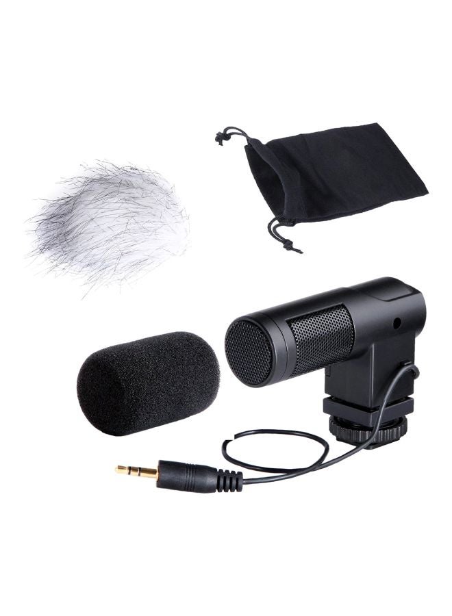 BOYA Mini Stereo Video Microphone Vo1 Black - Image 1
