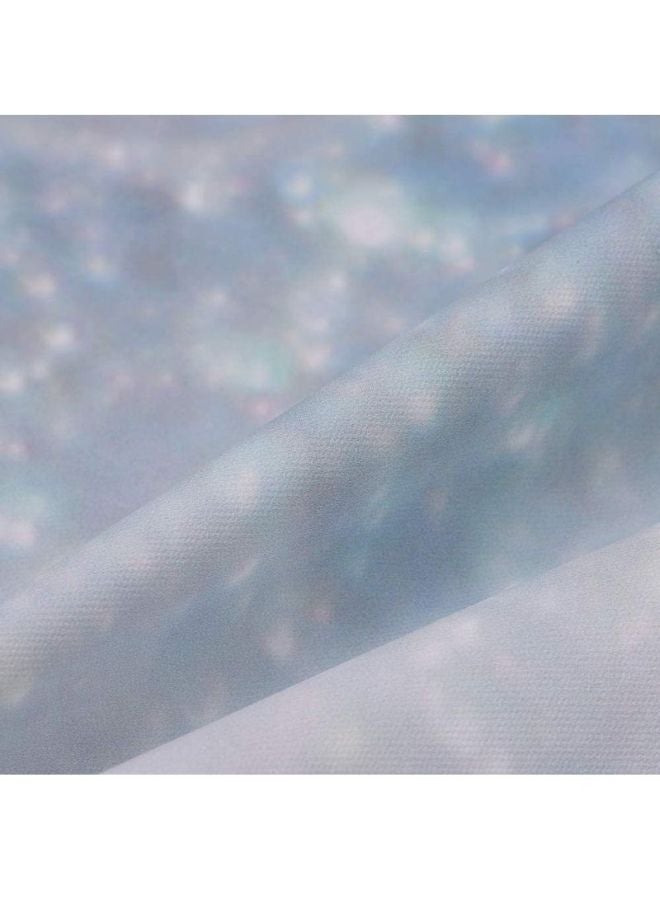 ANDOER Holiday Backdrop Photography Background Blue/Beige/Grey - Image 4