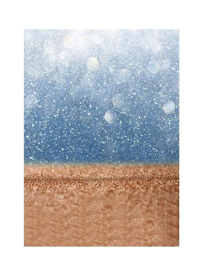 ANDOER Holiday Backdrop Photography Background Blue/Beige/Grey - Image 1