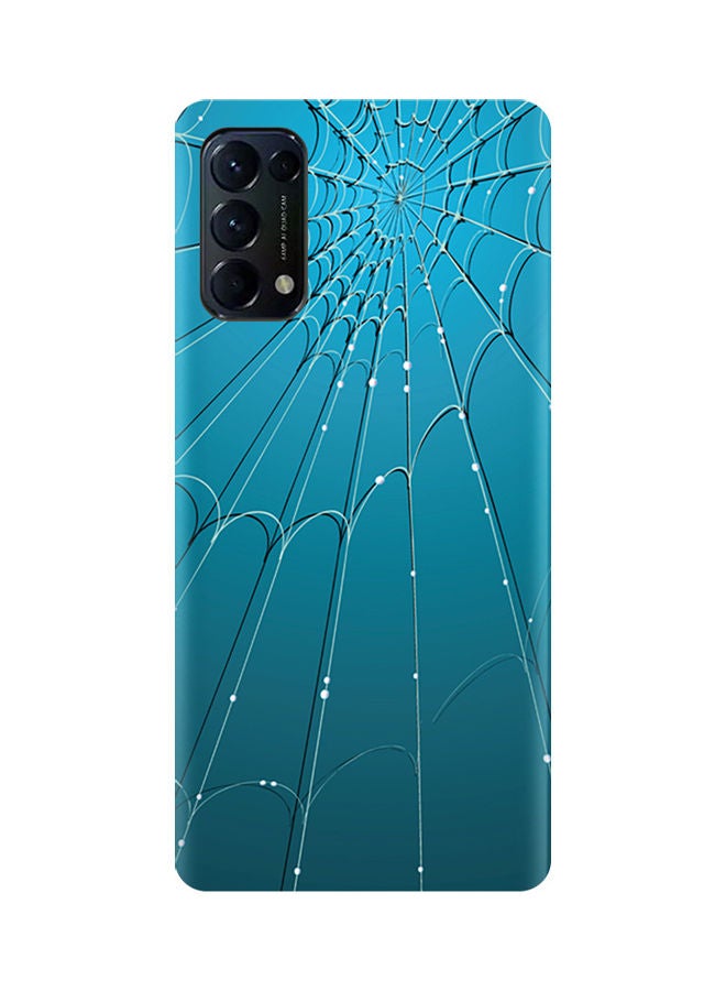 إيه إم سي ديزاين غطاء حماية لهاتف أوبو رينو 5 برو 5G أزرق محيطي - Image 1