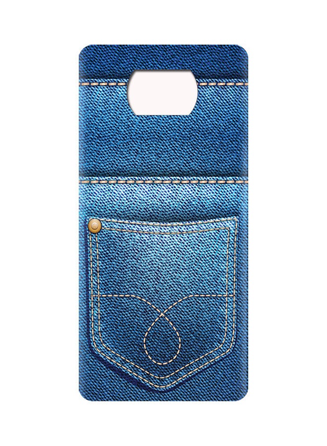 AMC DESIGN - Protective Case Cover For Xiaomi Poco X3 Pro Blue - Image 1