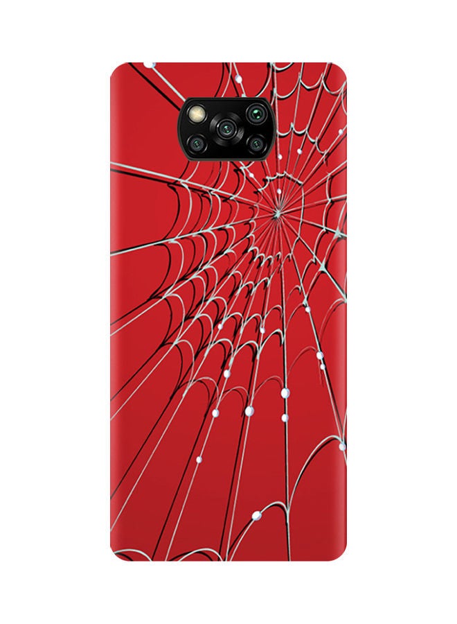 إيه إم سي ديزاين غطاء حماية واق لهاتف شاومي بوكو X3 برو أحمر - Image 1