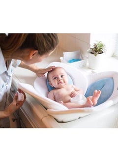 Blooming Bath Lotus Shaped Baby Bath Cradle, Plush, Soft Luxurious and Premium Infant Tub  - Image 3