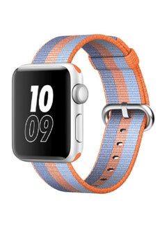 Replacement Band For Apple Watch Series 3/2/1 Orange/Blue
