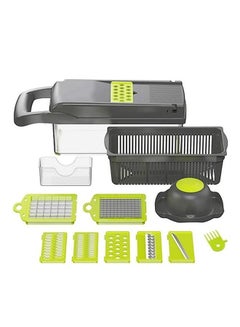 Generic 15 In 1 Interchangeable Blades Vegetable Chopper Slicer Multicolour 32.2x11.3x11.3cm  - Image 1