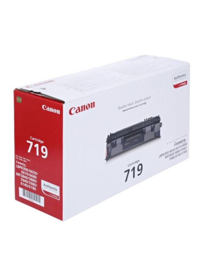 كانون خرطوشة حبر طابعة ليزر طراز 719 719 أسود - Image 4