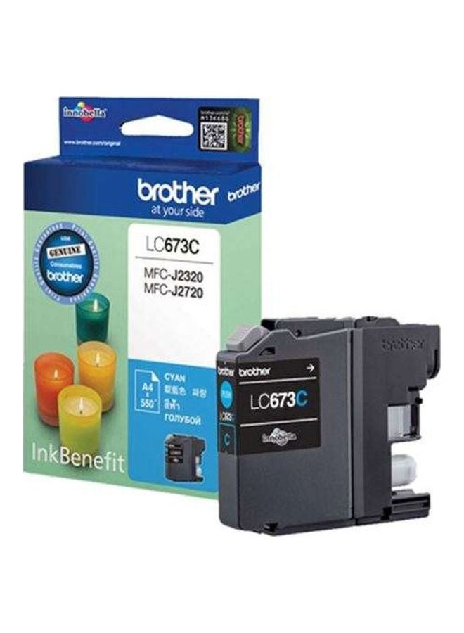 brother LC673C Toner Cartridge Cyan - Image 2