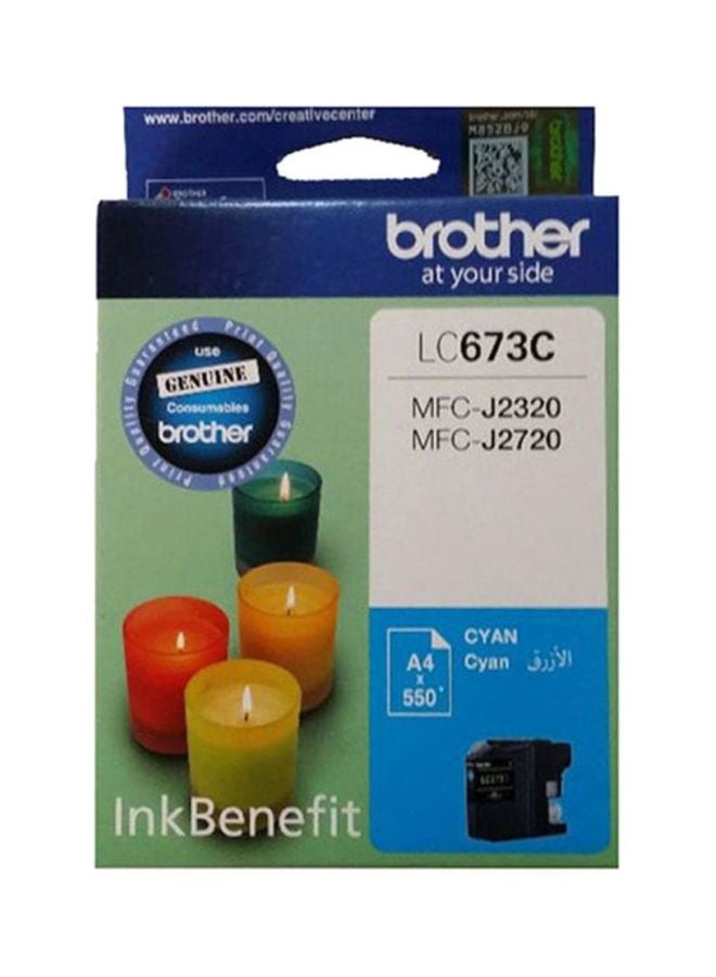 brother LC673C Toner Cartridge Cyan - Image 3