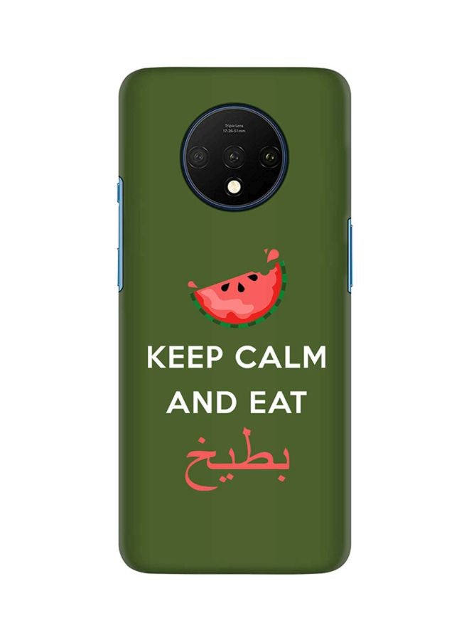 OnePlus - Slim Snap Basic Series Customized Mobile Cover For OnePlus 7T Multi Color - Image 1