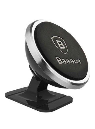 360-degree Magnetic Car Mount Dashboard Cell Phone Holder Compatible for iPhone 13 Pro/13 Pro Max/13/13 Mini, iPhone 12/11 Pro, iPhone Xs XR X SE 8 7 Plus 6S 6, Samsung Galaxy S20 S10 S9 S8 Plus Note 10 9 Black/Silver - v1617262693/N14024142A_1
