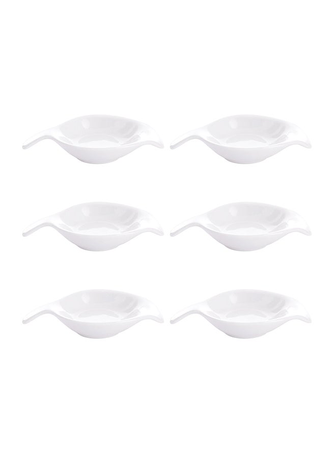 Dove 6-Piece Mini Sauce Dish White 5inch - Image 1