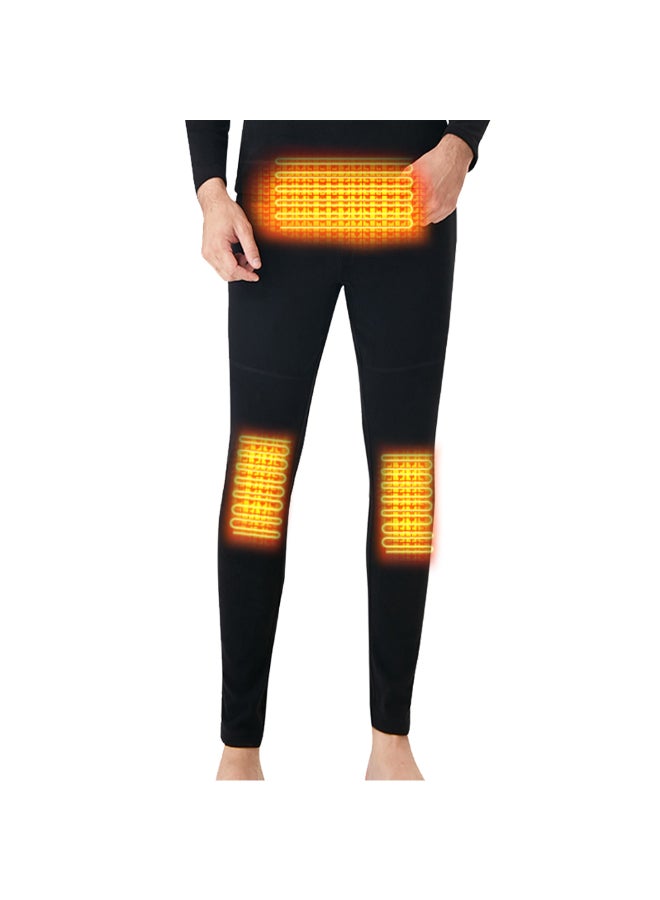 Washable Heated Trousers Black 