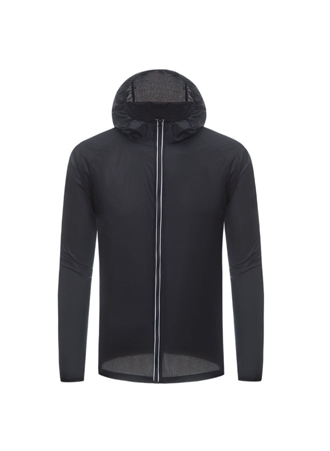 Waterproof Summer UV Sunshine Coat Black