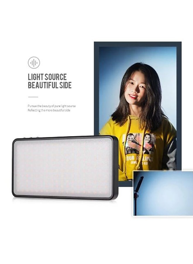 ANDOER MFL-06 3000-6500K Dimmable Mini 180 LED Video Light Camera Photography Lamp Black - Image 4