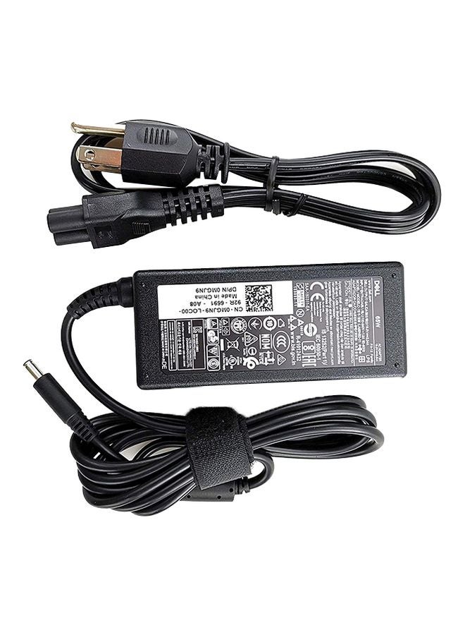 ديل شاحن كمبيوتر محمول لمحول تيار متردد أسود - Image 1