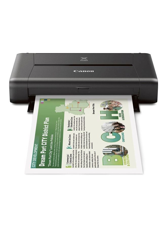 Canon - PIXMA iP110 Wireless Office Printer Black - Image 1