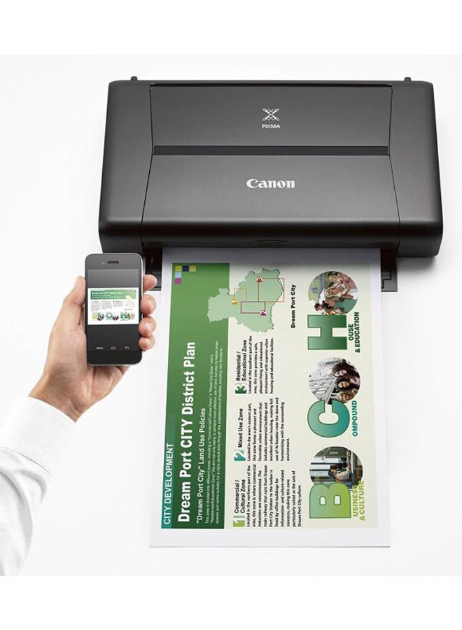Canon - PIXMA iP110 Wireless Office Printer Black - Image 1