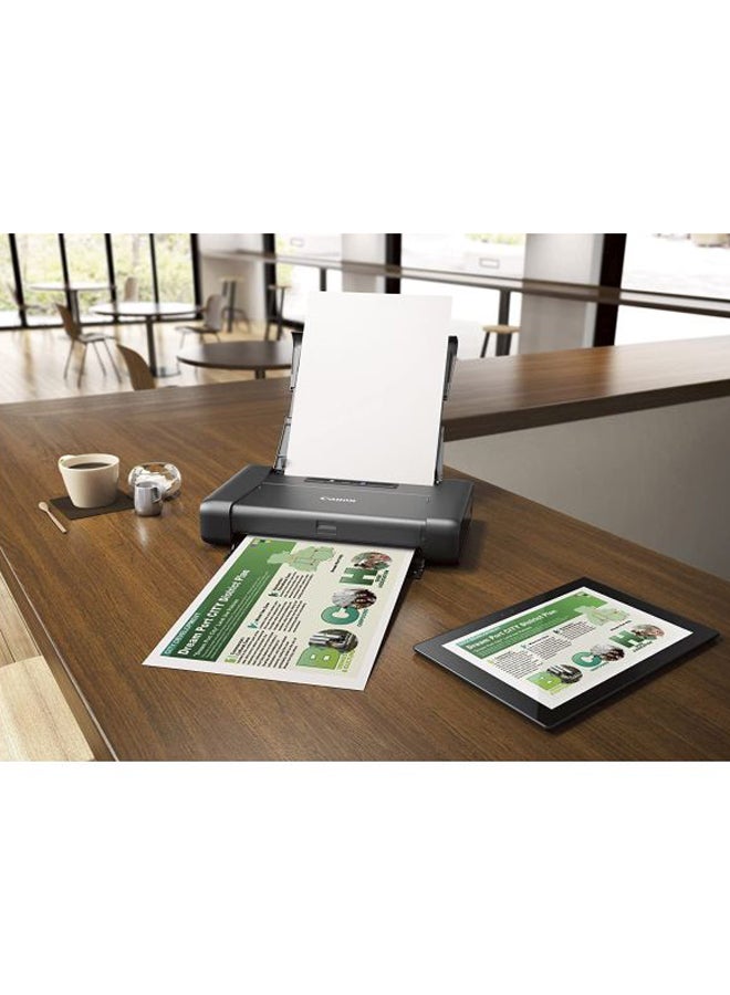 Canon - PIXMA iP110 Wireless Office Printer Black - Image 1