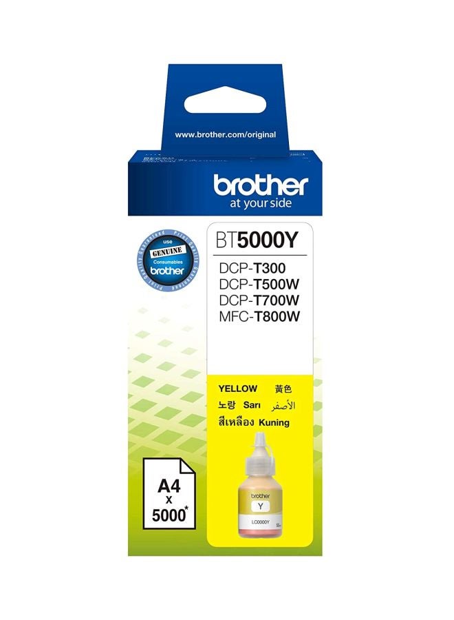 brother High Capacity Ink Tank Yellow  - Image 2