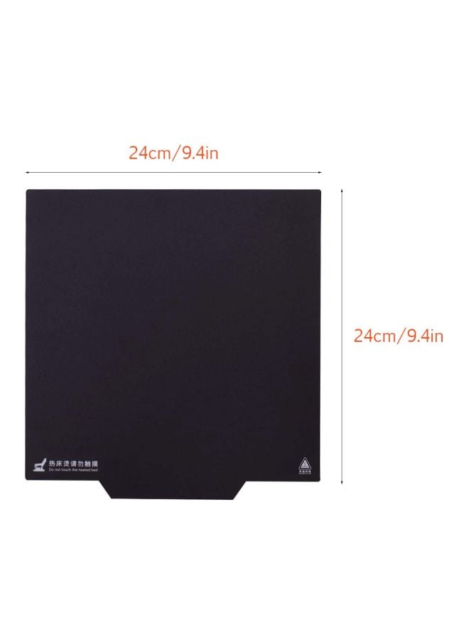 Aibecy Magnetic Surface Plate Sticker Pad Black  - Image 2