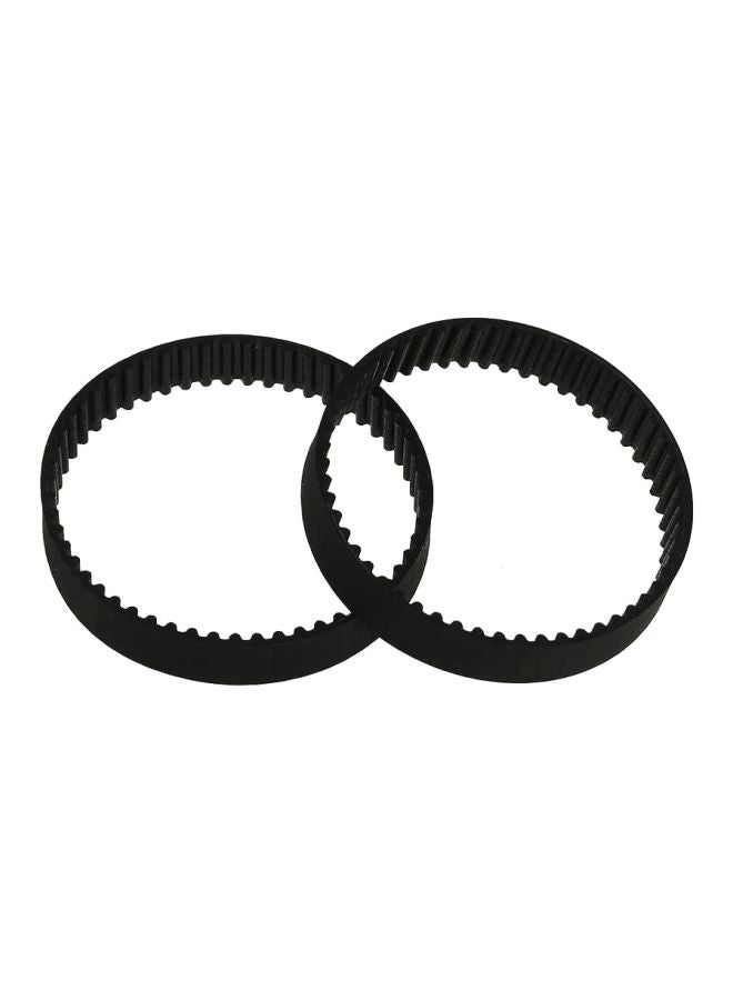 Aibecy - 2-Piece Closed-Loop Printer Timing Belt Set Black - Image 1