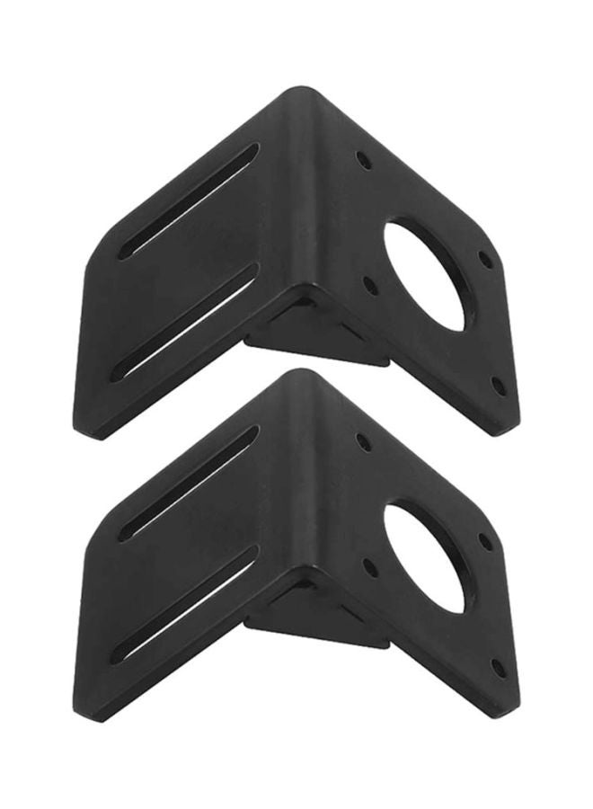 Aibecy 2-Piece Strong Bracket Stepper Motor Holder Set Black  - Image 2