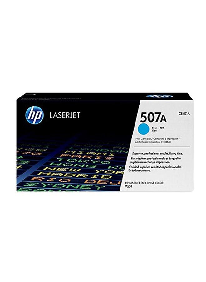 HP 507A Toner Cartridge For LaserJet Printers Cyan - Image 2
